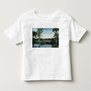 Ansicht der Central Park-Nebenfluss-Brücke Kleinkind T-shirt