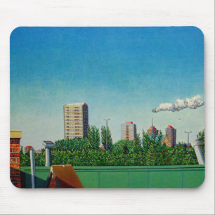 Ansicht der einmachenden Stadt Mousepad