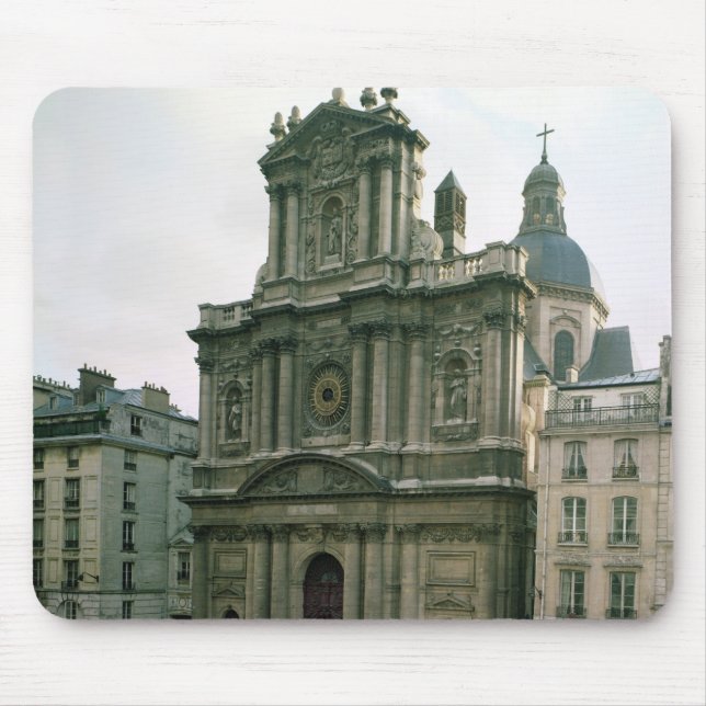 Ansicht der Fassade, aufgebaut 1627-41 Mousepad (Vorne)