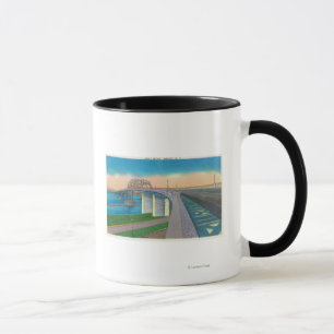 Ansicht der Friedensbrücke Tasse
