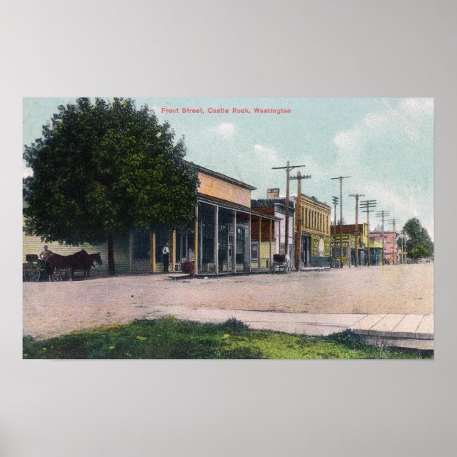 Ansicht der Front Street 2 Poster (Vorne)