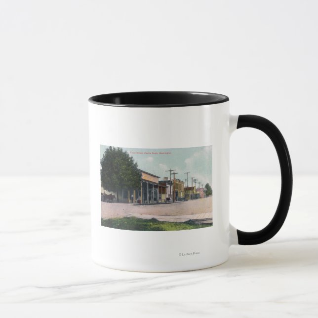 Ansicht der Front Street Tasse (Rechts)