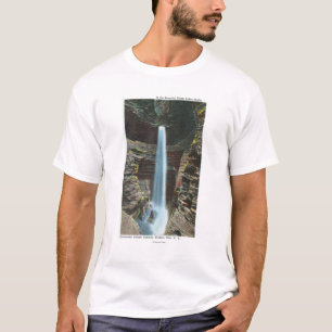 Ansicht der großartigen Höhlen-Kaskade T-Shirt