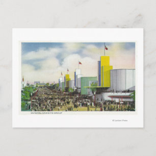 Ansicht der Gruppe "Allgemeine Ausstellungen" Postkarte