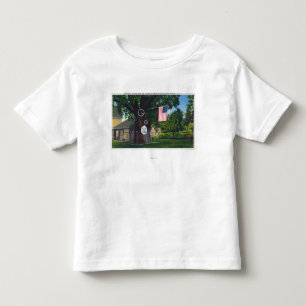 Ansicht der historischen Sense-Baumfarm Kleinkind T-shirt