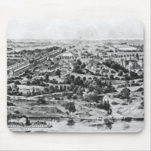 Ansicht der hundertjährigen Ausstellung Mousepad