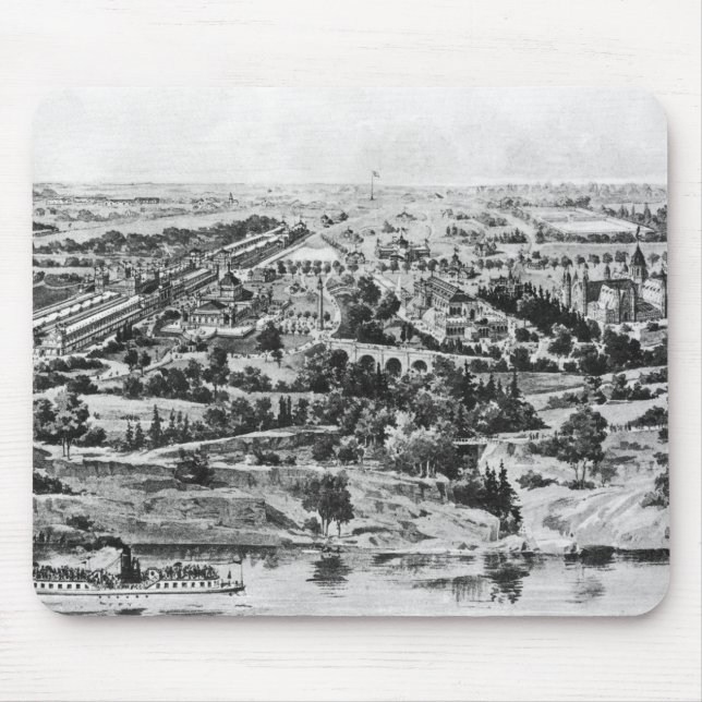 Ansicht der hundertjährigen Ausstellung Mousepad (Vorne)