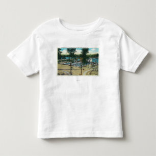 Ansicht der Jantzen Strand-Schwimmbäder Kleinkind T-shirt