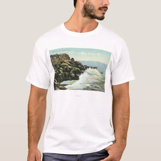 Ansicht der Kahlkopf-Klippe T-Shirt (Vorderseite)