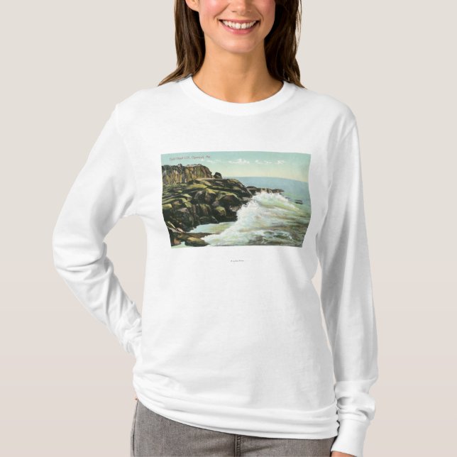 Ansicht der Kahlkopf-Klippe T-Shirt (Vorderseite)