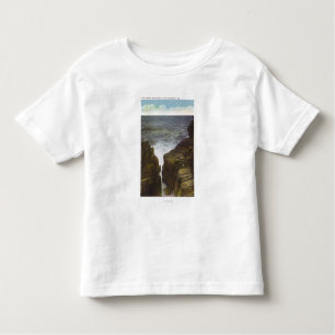 Ansicht der Kahlkopf-Klippen, die Schlucht Kleinkind T-shirt