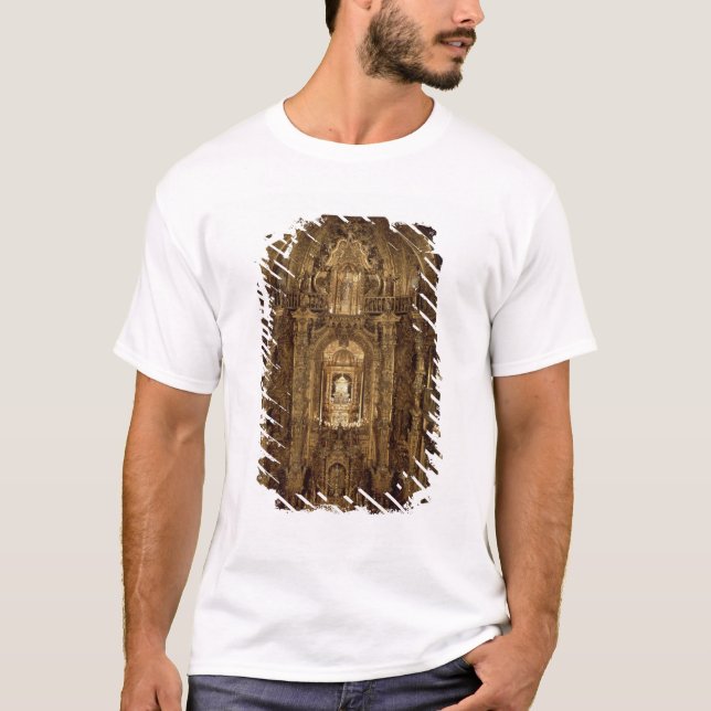 Ansicht der Kapelle und des hohen Altars T-Shirt (Vorderseite)
