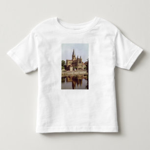 Ansicht der Kirche von Notre-Dame Kleinkind T-shirt