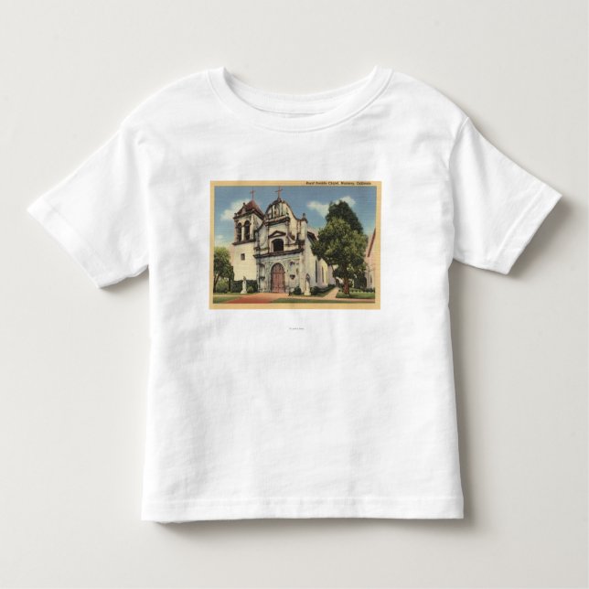 Ansicht der königlichen Presidio Kapelle Kleinkind T-shirt (Vorderseite)