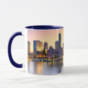 Ansicht der Mandarine orientalisches Miami mit Tasse