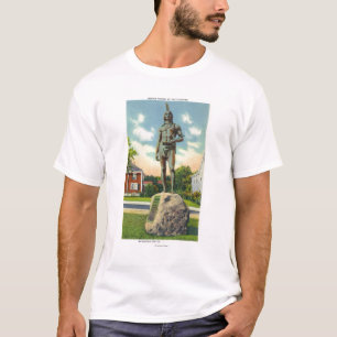 Ansicht der Massasoit Statue # 2 T-Shirt