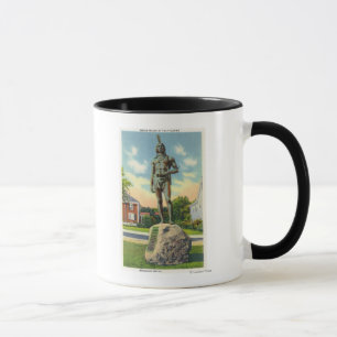 Ansicht der Massasoit Statue # 2 Tasse