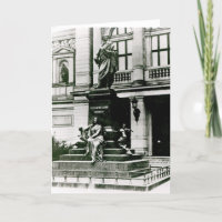 Ansicht der Mendelssohn Statue