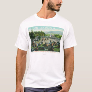 Ansicht der Mengen an Golden Gate Park im Dezember T-Shirt