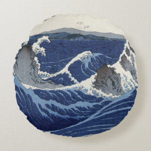 Ansicht der Naruto Strudel bei Awa Rundes Kissen