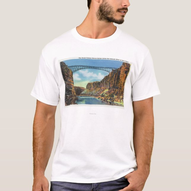 Ansicht der Navajo-Brücke an der Fähre des Lees T-Shirt (Vorderseite)
