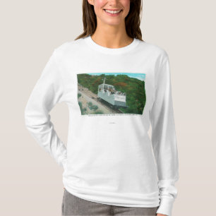 Ansicht der Neigungs-Drahtseilbahn Mt. Lowe T-Shirt