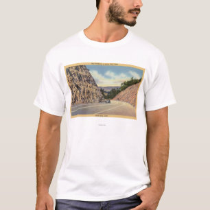 Ansicht der neuen Landstraße nach Santa Cruz T-Shirt