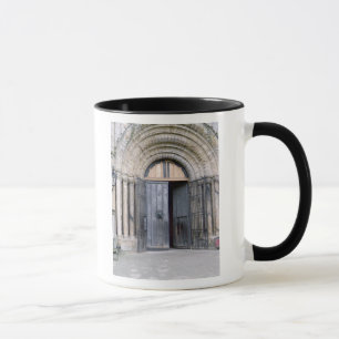 Ansicht der Nordtür von Durham-Kathedrale Tasse