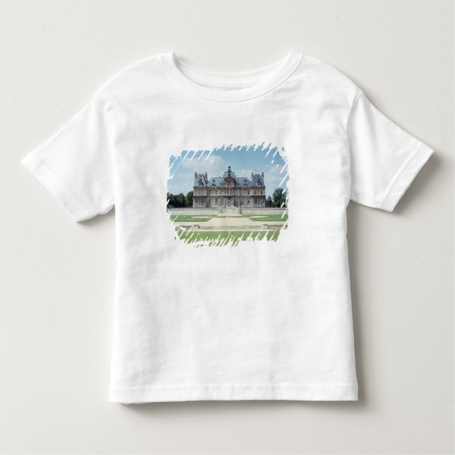 Ansicht der Ostfassade von Chateau de Maisons Kleinkind T-shirt (Vorderseite)