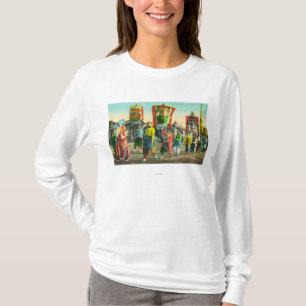 Ansicht der Parade der Zangen, Chinatown T-Shirt