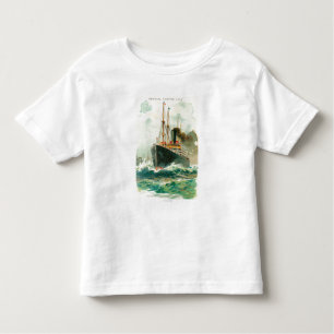 Ansicht der Patricia in Meer, Hamburg-Amerika Kleinkind T-shirt