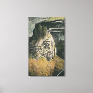 Ansicht der Pfeifenorgel Leinwanddruck