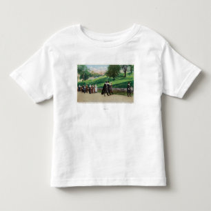Ansicht der Pilger-Prozession Kleinkind T-shirt