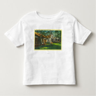 Ansicht der Pionierstadt am großen Baum-Park Kleinkind T-shirt