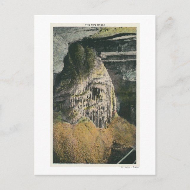 Ansicht der Pipe-Organ Postkarte (Vorderseite)