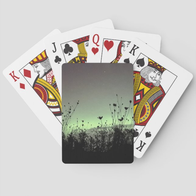 Ansicht der Porsche / Unkraut / Spielkarten (Rückseite)