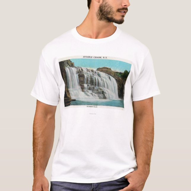Ansicht der Regenbogen-Fälle T-Shirt (Vorderseite)