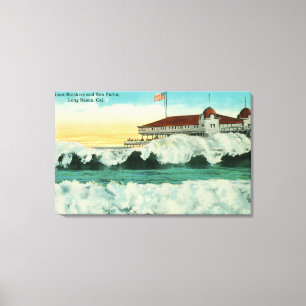 Ansicht der riesigen Unterbrecher und des Leinwanddruck