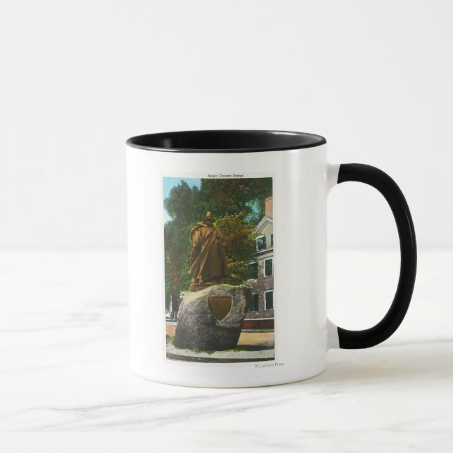 Ansicht der Roger Conant Statue Tasse (Rechts)