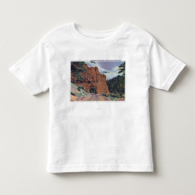 Ansicht der roten Schlucht, nahe Park-Eingang Kleinkind T-shirt (Vorderseite)