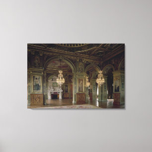 Ansicht der Salle DES-Künste, nach 1871 Leinwanddruck