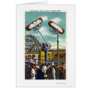 Ansicht der Schleife-O-Flugzeug Fahrt # 2