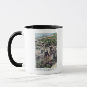 Ansicht der Sherman-Rose TreeMonterey, CA Tasse