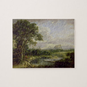 Ansicht der Stadt von Edinburgh, c.1822 (Öl auf Puzzle