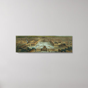 Ansicht der Stadt von Peking genommen vom Süden ( Leinwanddruck