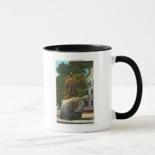 Ansicht der Statue Roger Conant Tasse