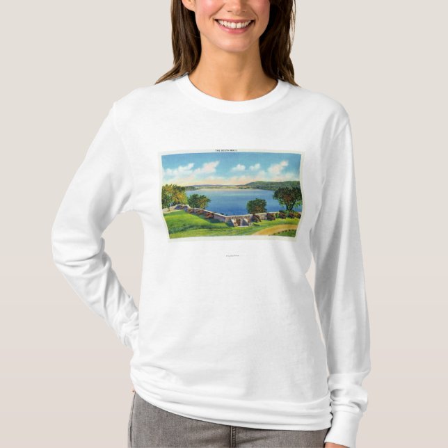 Ansicht der Südwand T-Shirt (Vorderseite)
