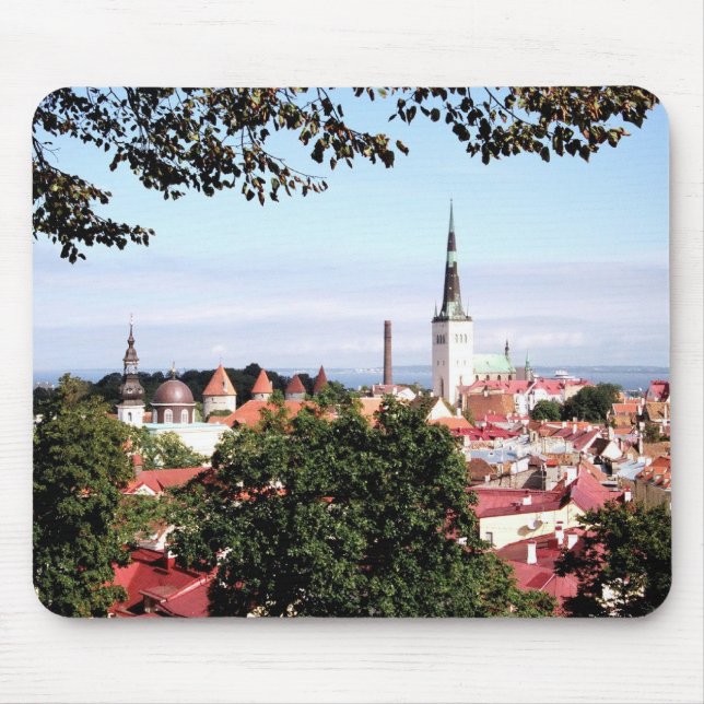 Ansicht der Tallinn-Mausunterlage Mousepad (Vorne)
