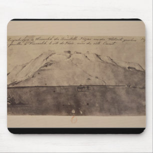 Ansicht der Troja-Aushöhlungen gesehen vom Westen Mousepad