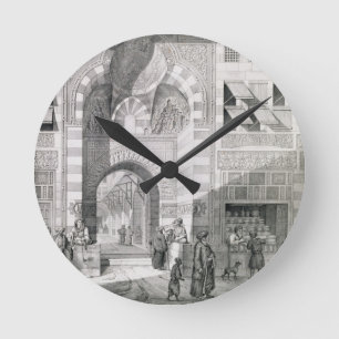 Ansicht der Tür von Okal Kaid-Bey, 'von den Runde Wanduhr